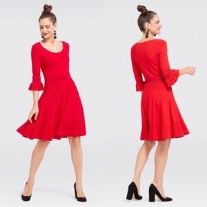 Draper James Red Sweater Dress